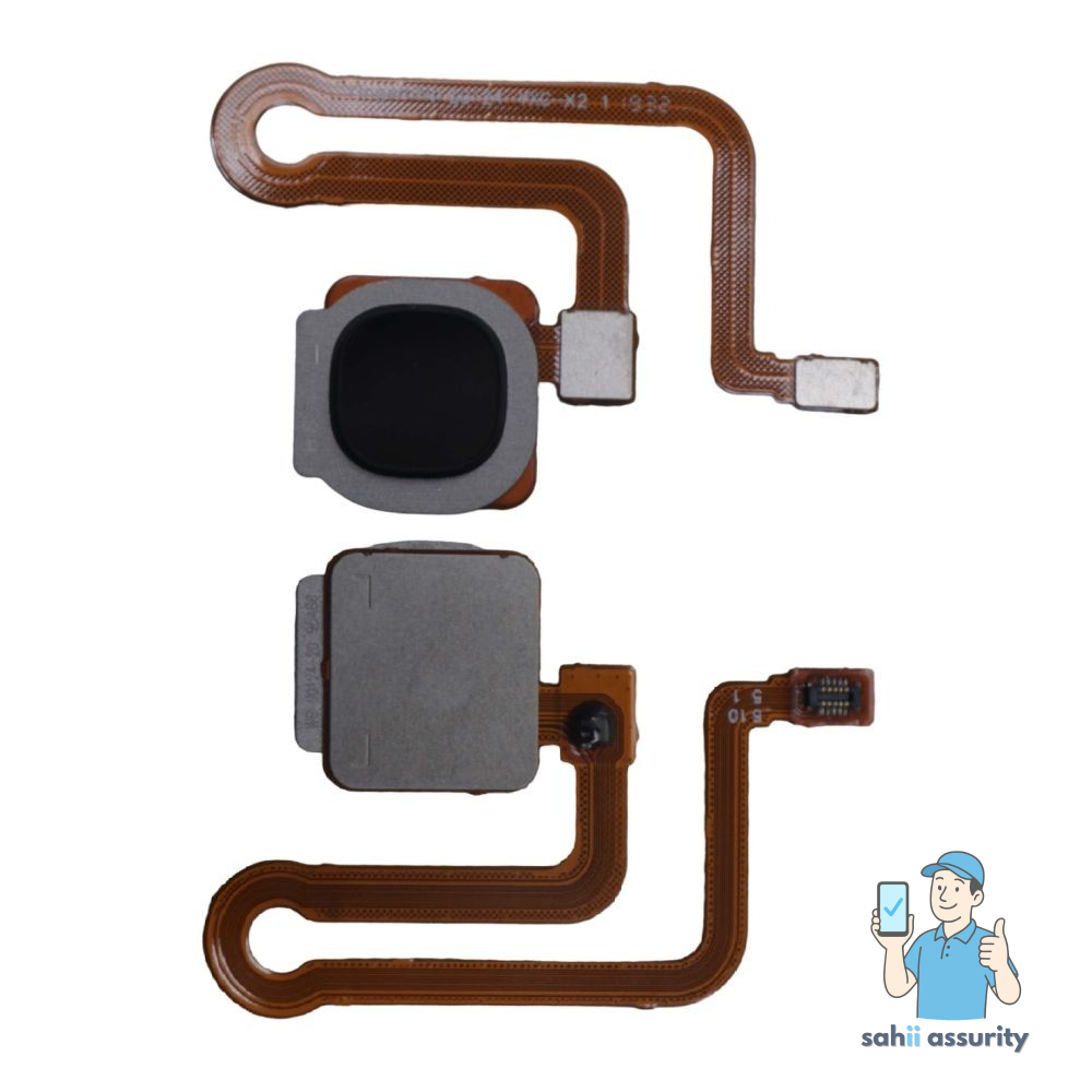 Fingerprint Sensor with Flex Cable for Vivo Y17 2019 Black thumbnail